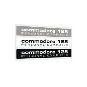 Label Commodore 128