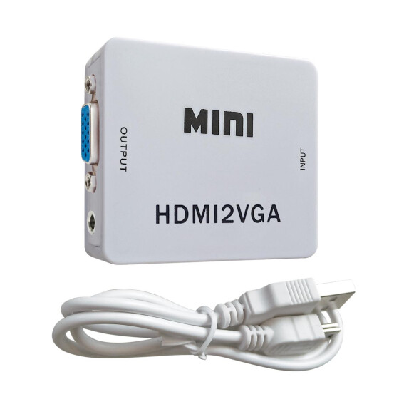 Convertidor VGA a HDMI Caja Modelo: VGA2HDMI cod.030604000 – Hidalgo  Electrónica