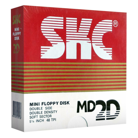 5,25" Diskettes DD "SKC"