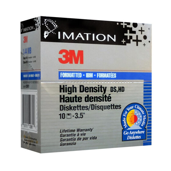 3,5" Disketten HD "Imation 3M"