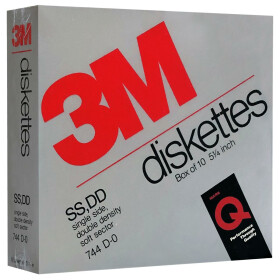 5.25" Diskettes SS DD "3M"