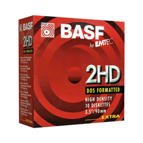 3,5" Disketten HD "BASF"