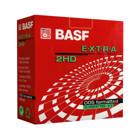 3.5" Diskettes HD "BASF Extra"