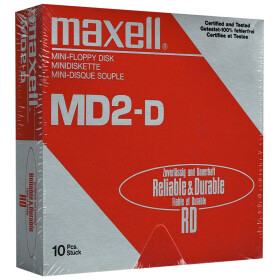 5,25" Disketten MD2-D "Maxell"