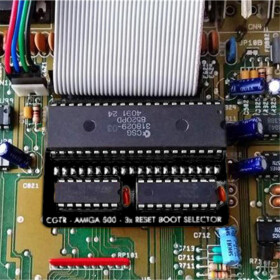 Amiga 500 Boot Drive Selector (schalterlos)