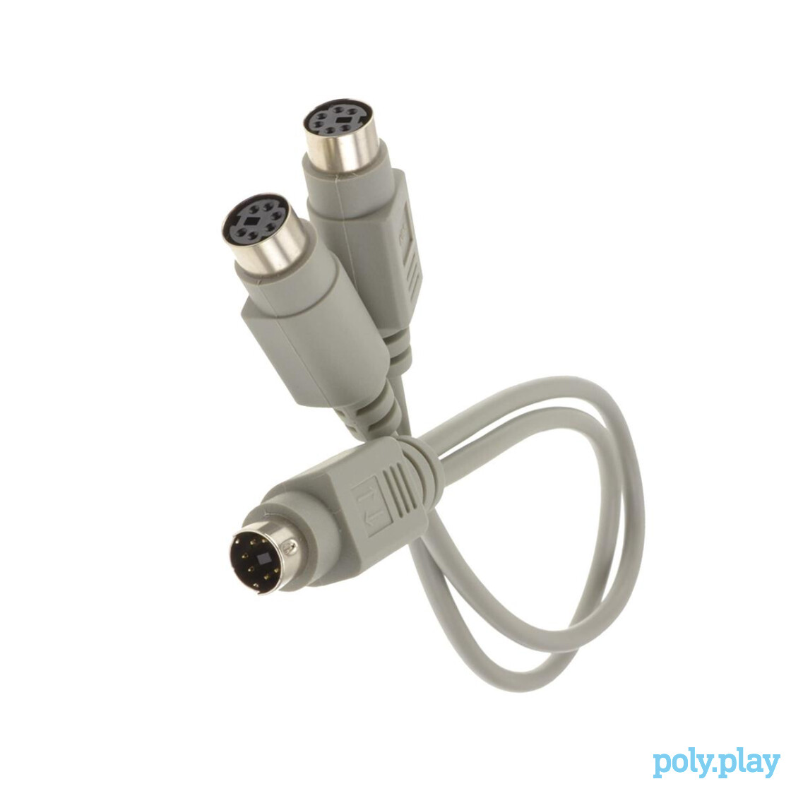 PS/2 Y Adapter (Mini DIN)
