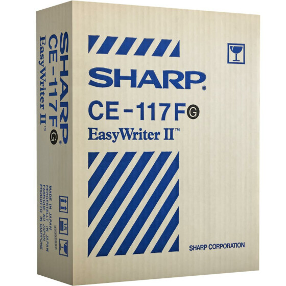 EasyWriter II - Sharp CE-117F