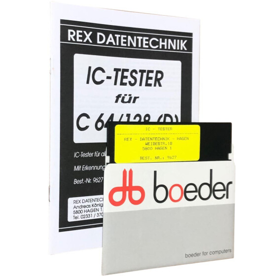 Software und Anleitung für IC-Tester