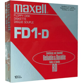 8"-Disketten FD1-XD-1200 "Maxell"