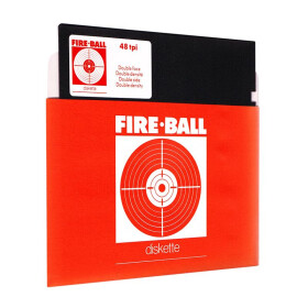 5.25" Diskettes DD "Fire-Ball"