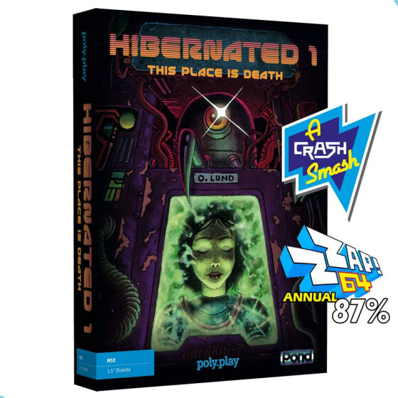 Hibernated 1: This Place is Death - Collectors Edition - MSX 3.5-Diskette